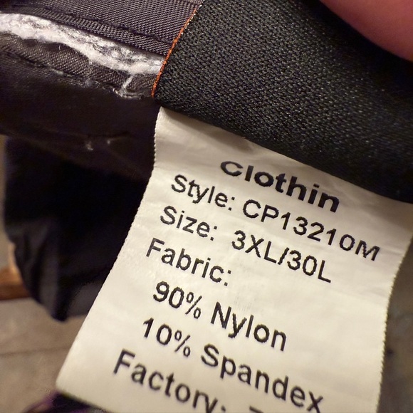 Grey Cargo Pants with Elastic Waistband - Picture 7 of 7